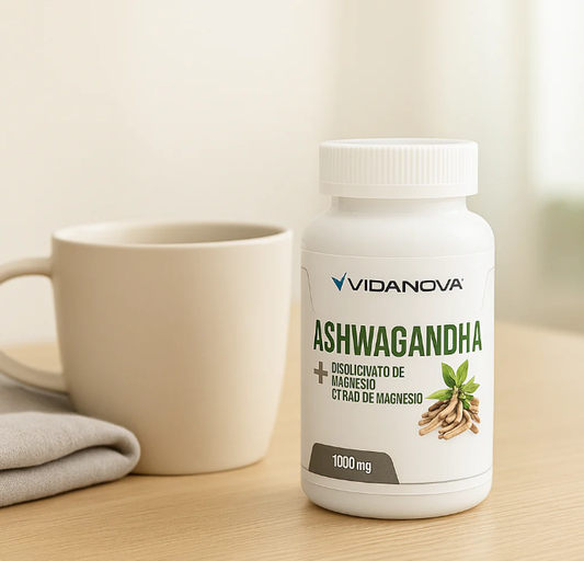Ashwagandha + Magnesio 1000mg 60 CAPS